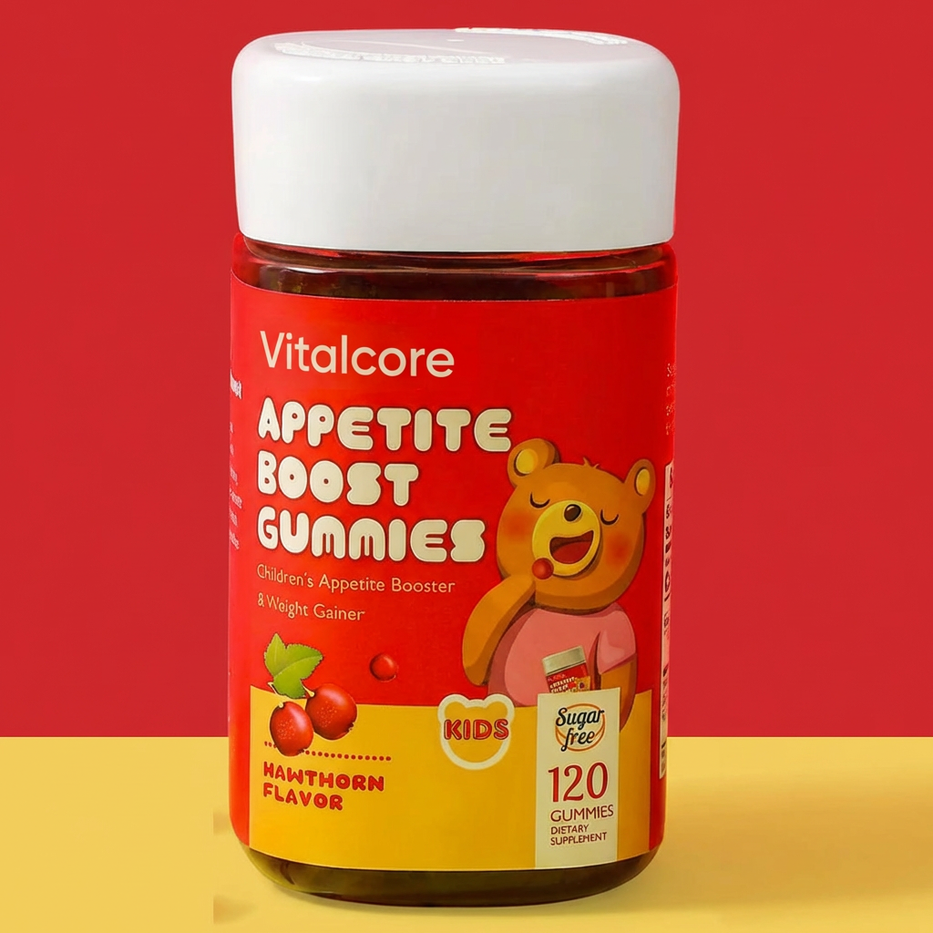 Appetite Booster Gummie Sugar-Free | Kids  | 120 Gummies
