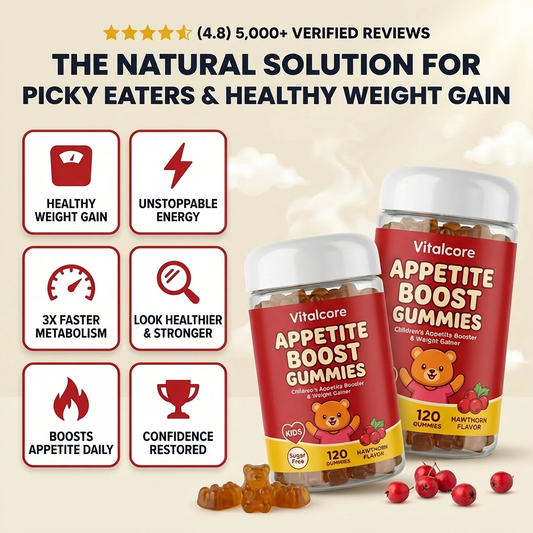 Appetite Booster Gummie Sugar-Free | Kids  | 120 Gummies